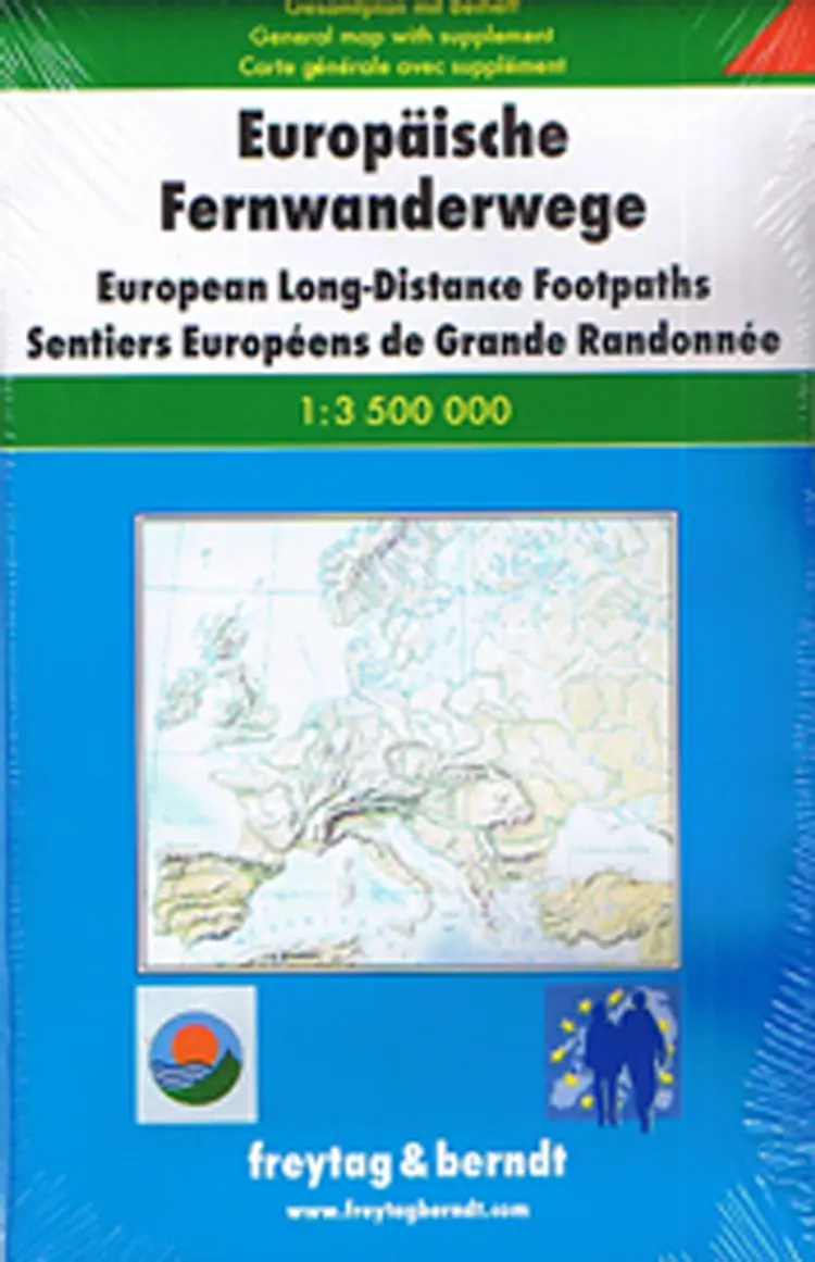 Europäische Fernwanderwege. European Long-Distance Footpaths. Sentiers Européens de Grande Randonnée