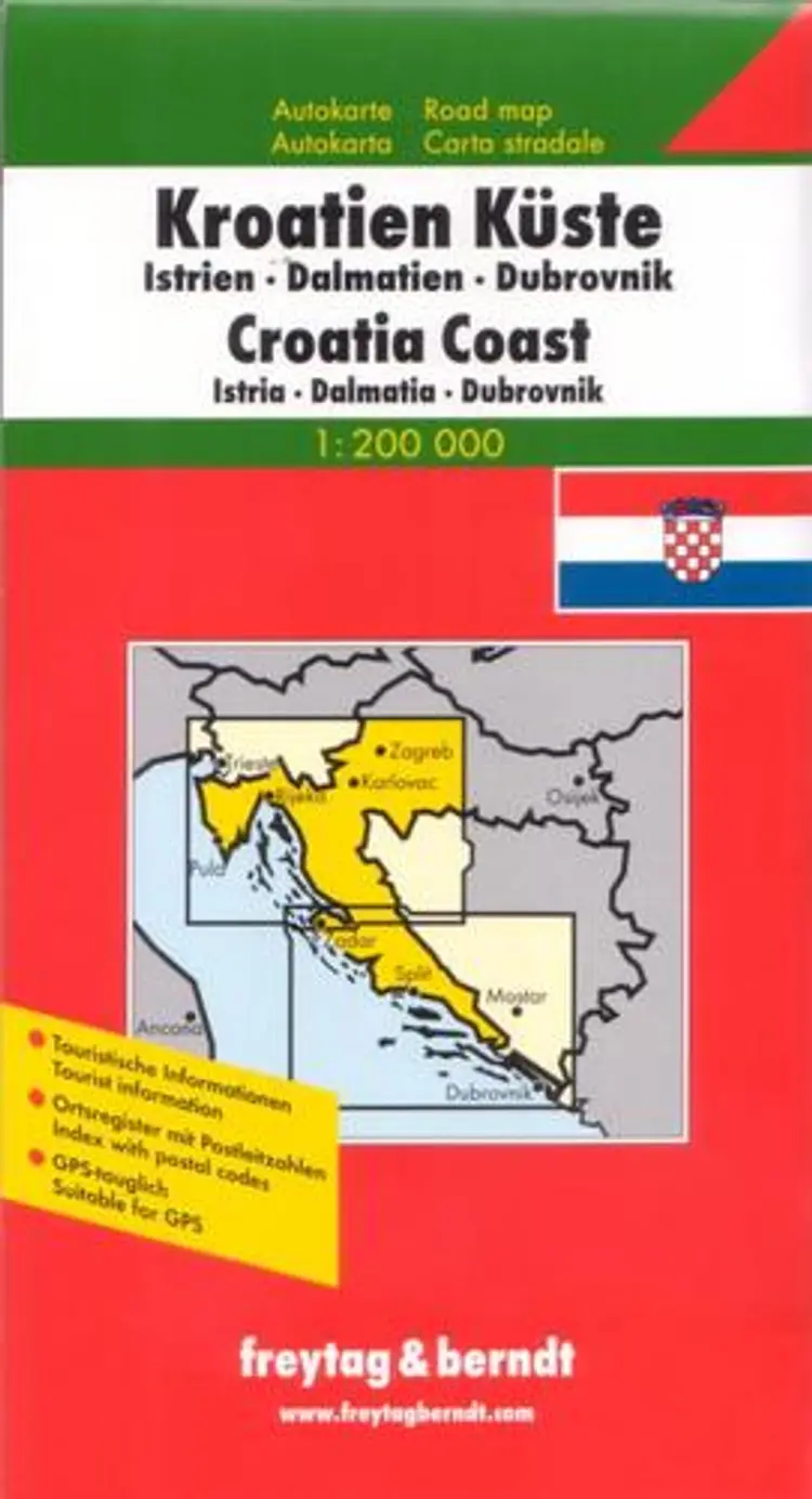 Kroatien Küste - Croatian Coast - Freytag & Berndt