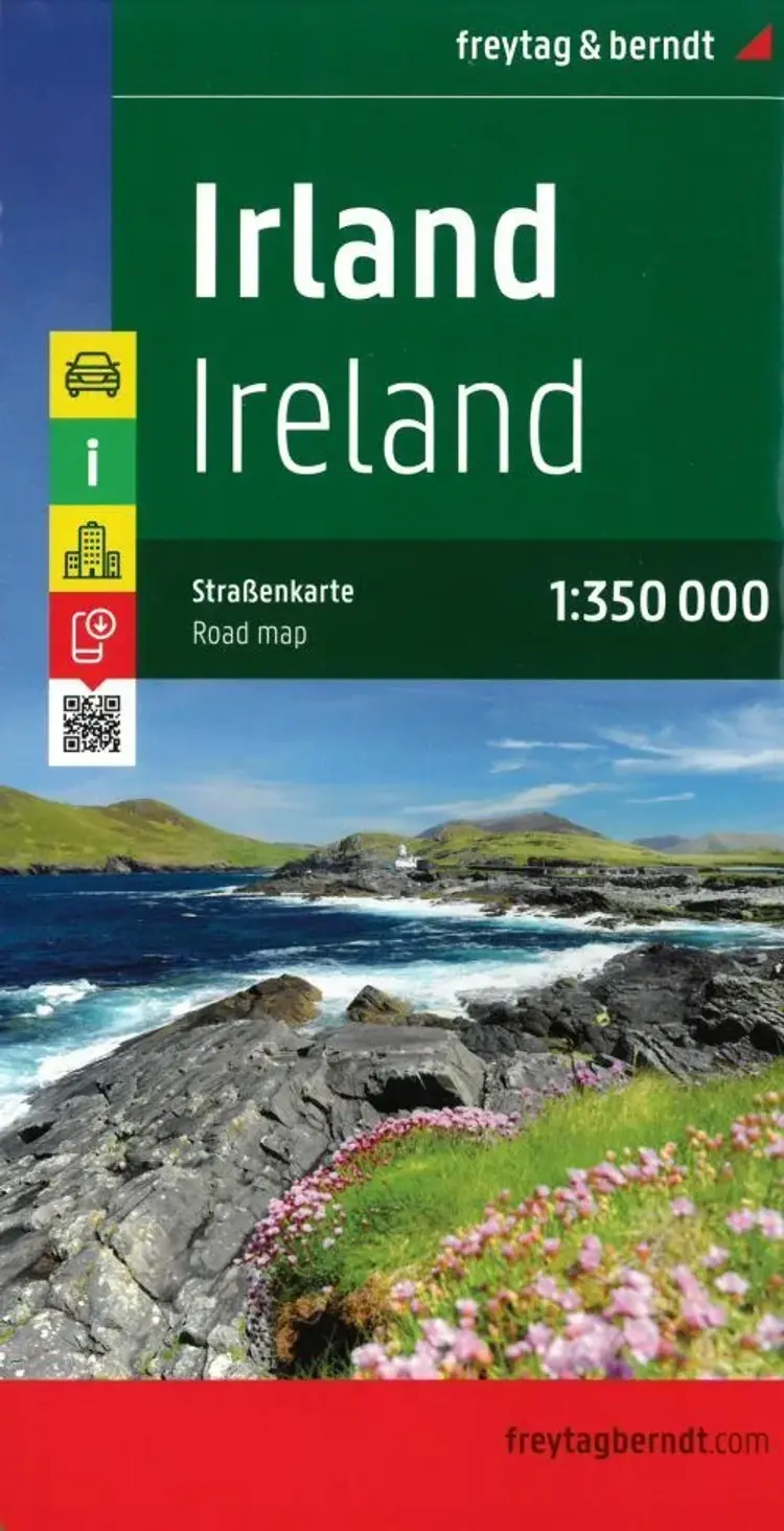 Ireland Road + Leisure Map af Freytag