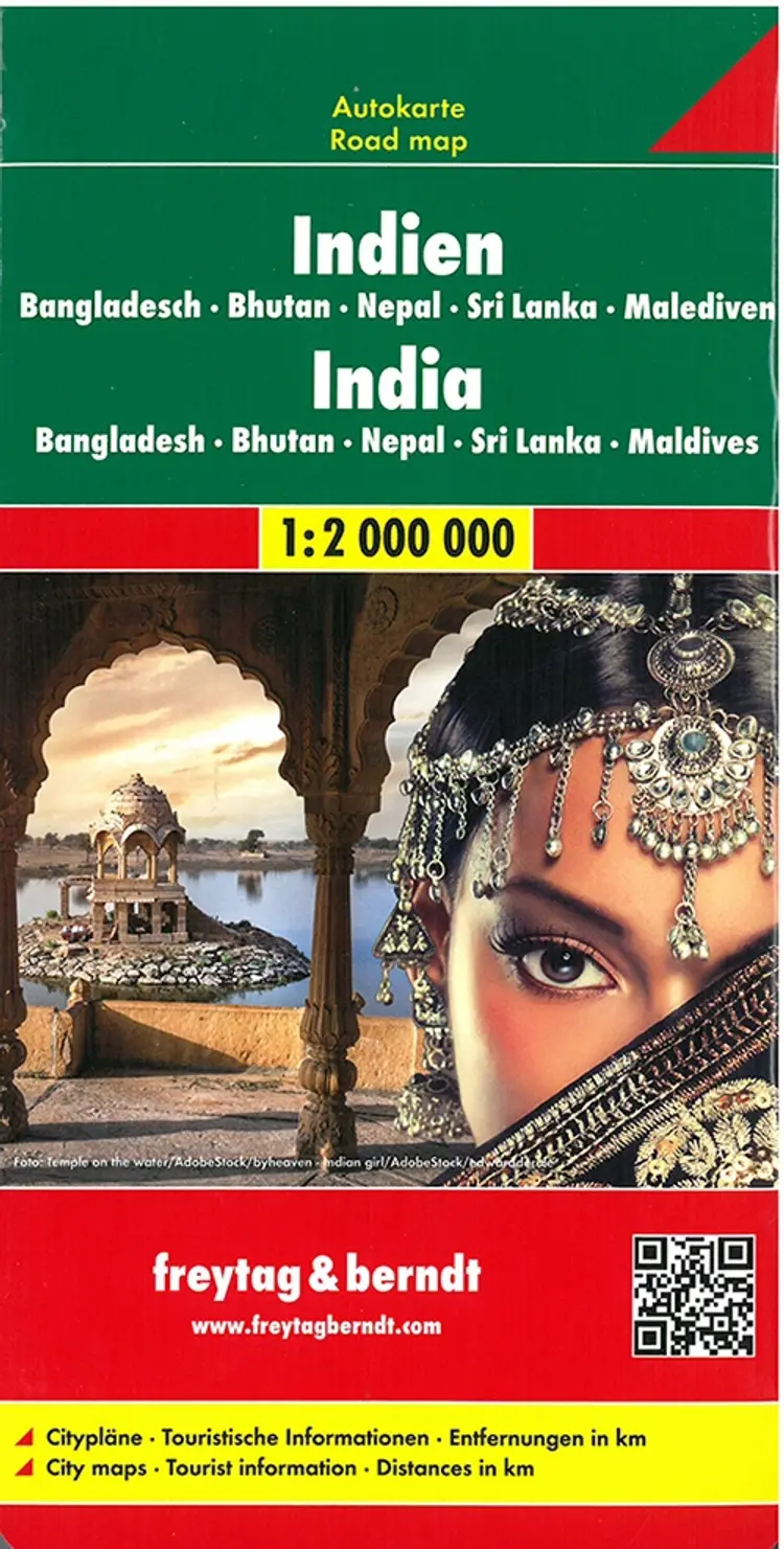 India, Bangladesh, Bhutan, Nepal, Sri Lanka, Maldives af Freytag