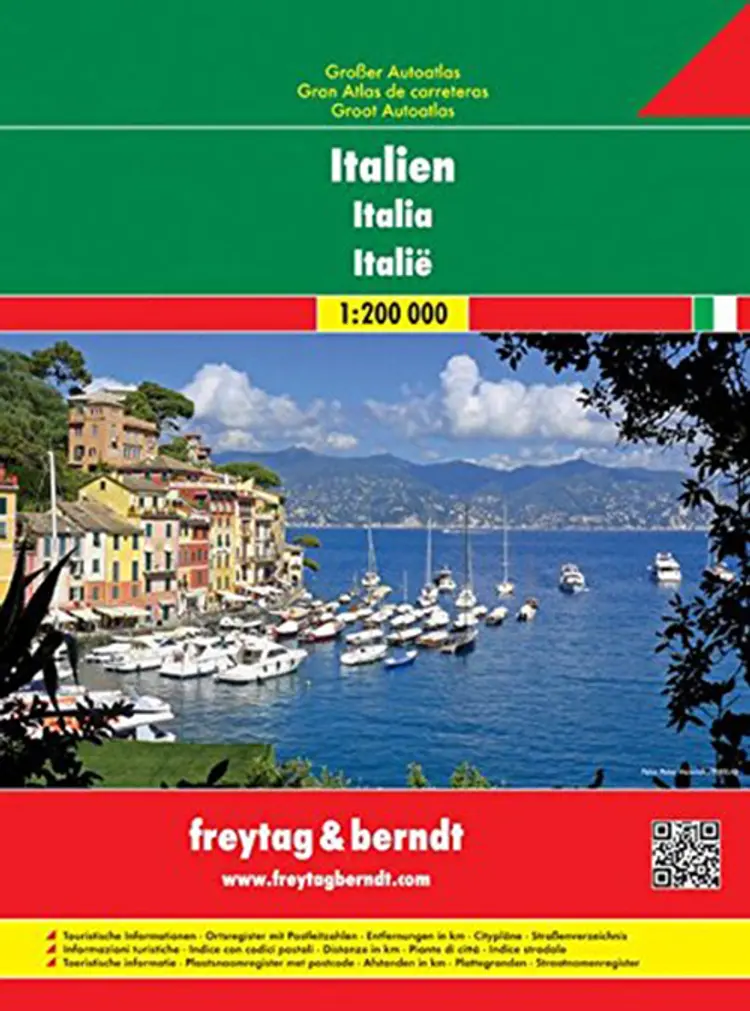 Italy Great Atlas af Freytag