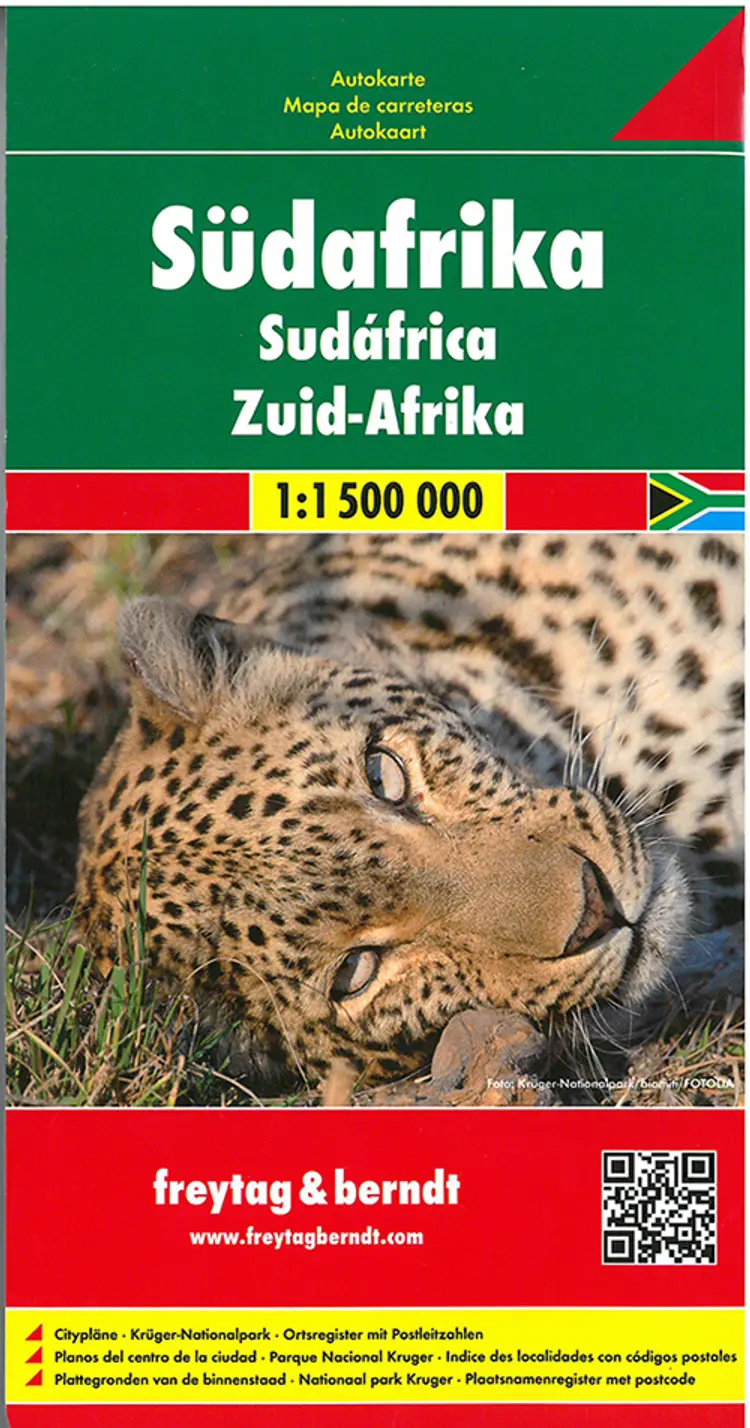 South Africa Road Map - Freytag & Berndt af Freytag