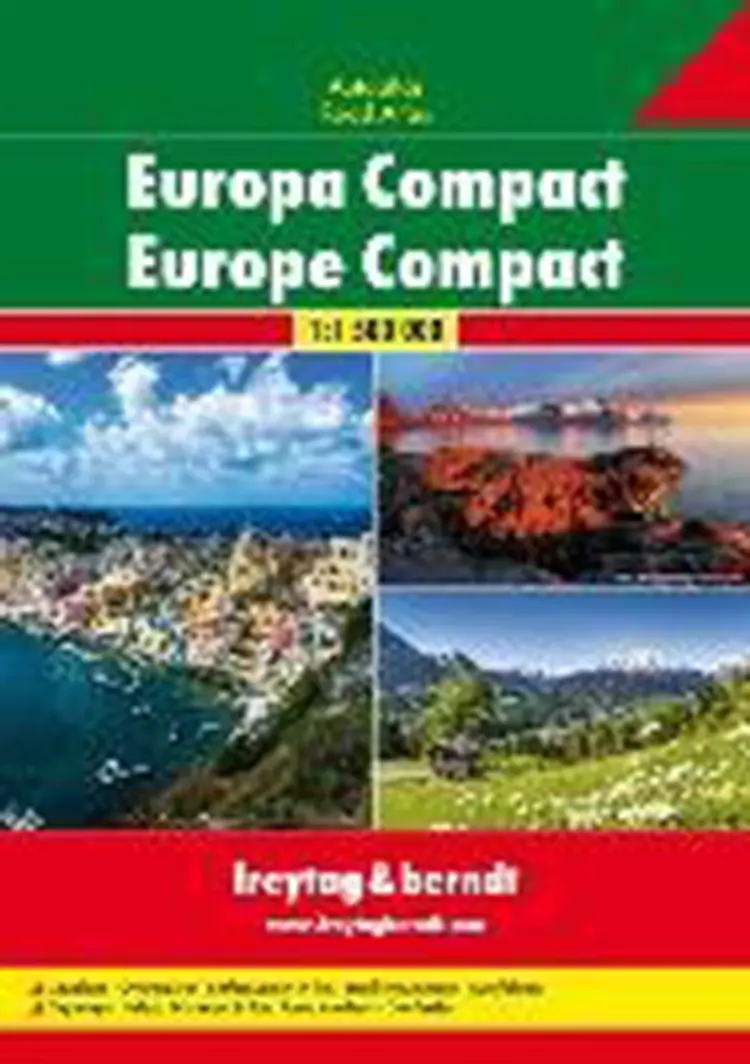 Europa Compact - Europe Compact Road Atlas af Freytag