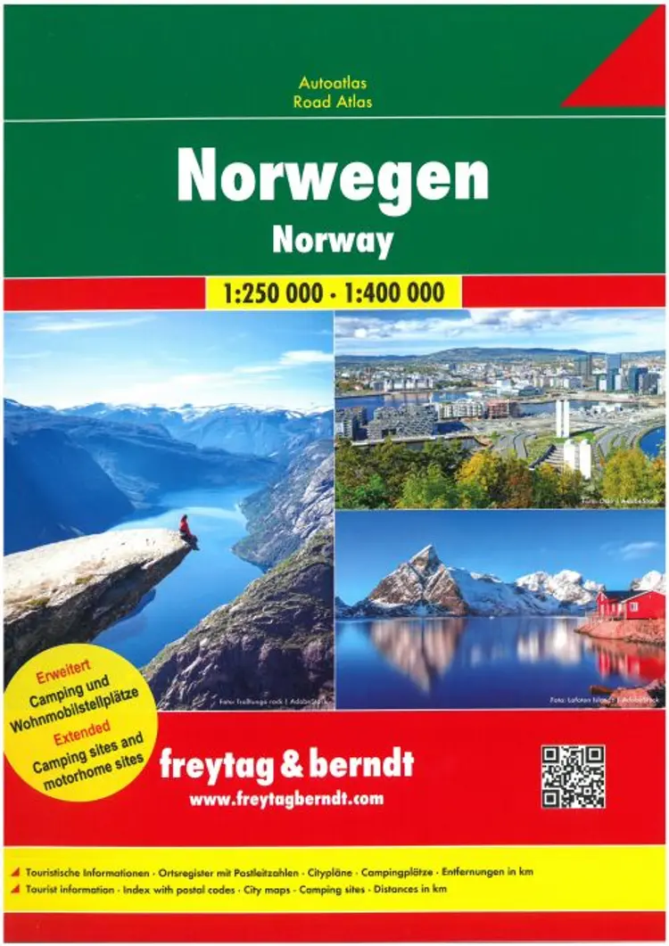 Norge - Norwegen - Norway Road Atlas af Freytag