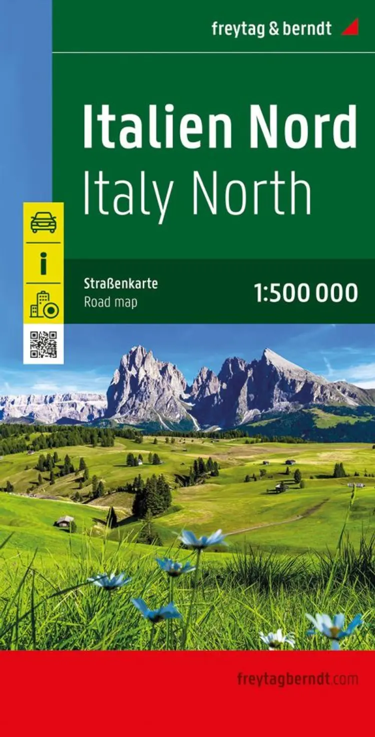 Italy North, Freytag & Berndt Road Map af Freytag