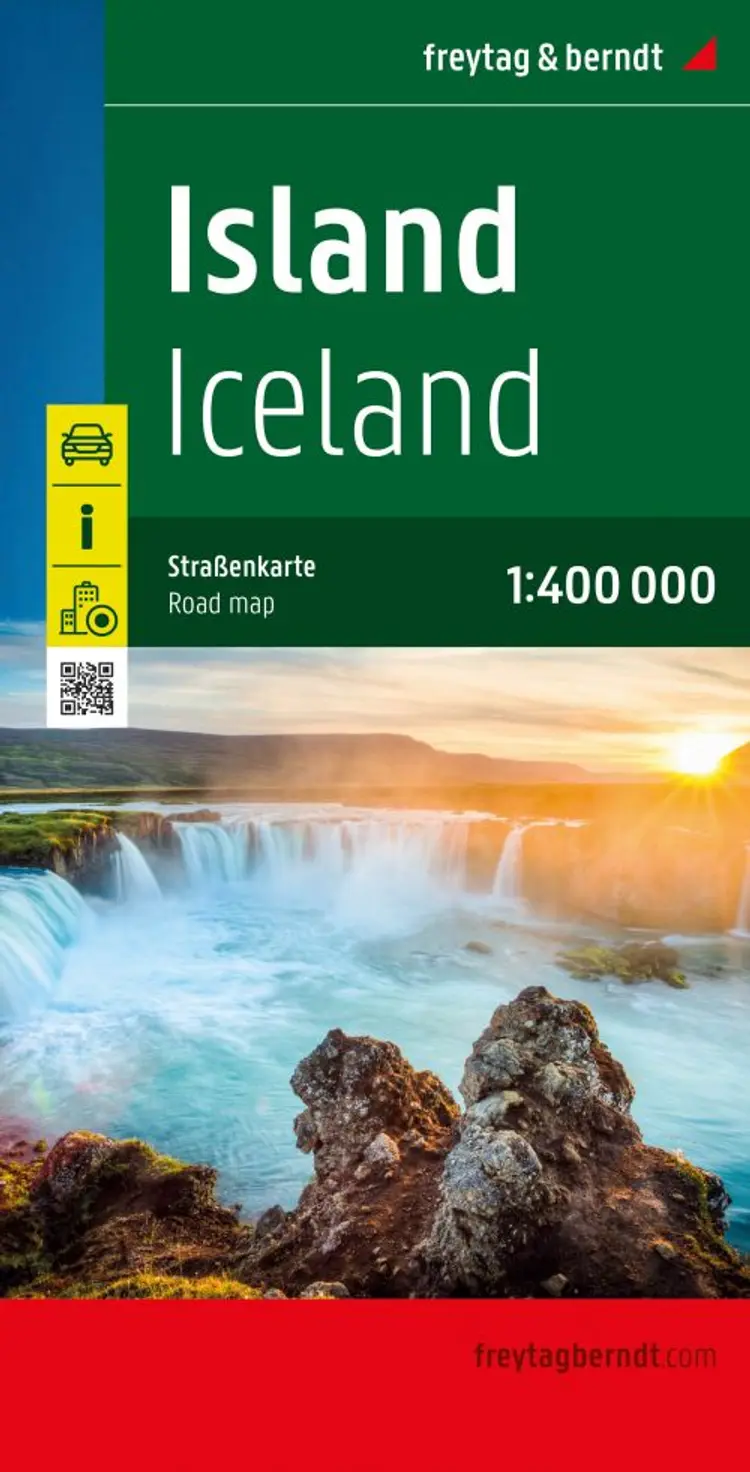Freytag & Berndt Autokarte Island/Iceland af Freytag