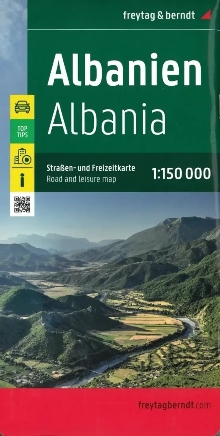 Albanien - Albania Road & Leisure Map af Freytag
