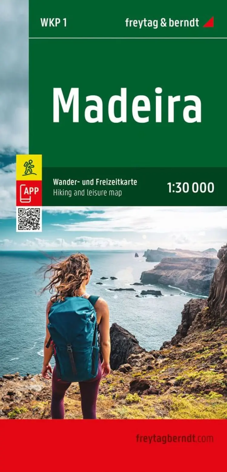 Freytag & Berndt Hiking and leisure map Madeira af Freytag