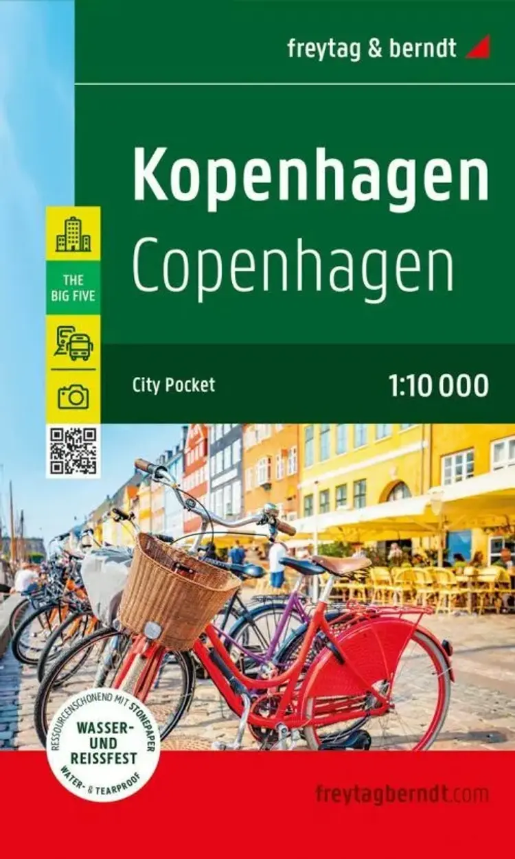 København, Copenhagen, Freytag & Berndt City Pocket af Freytag