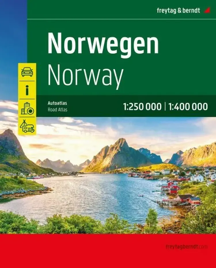 Norge - Norwegen - Norway Road Atlas af Freytag