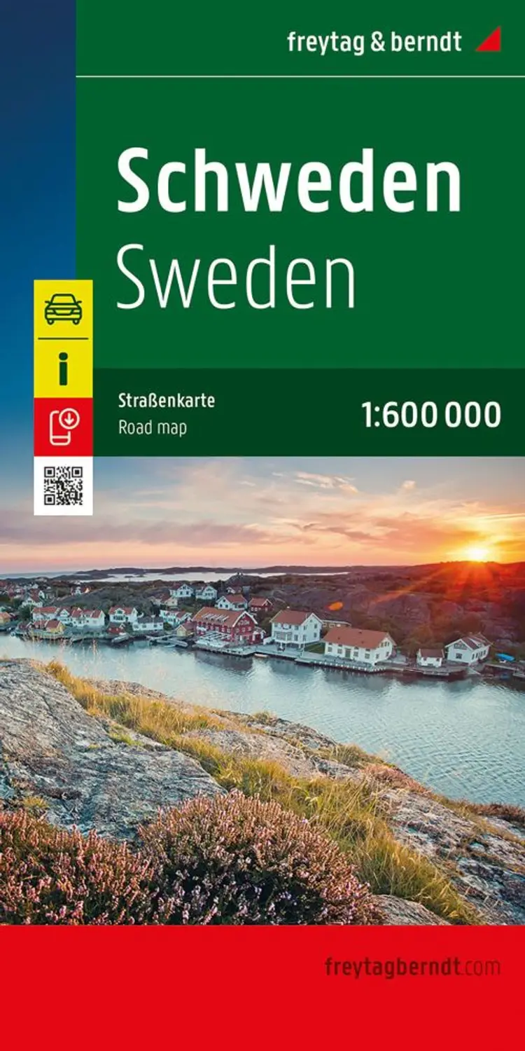 Freytag & Berndt Autokarte Schweden - Sweden - Sverige af Freytag