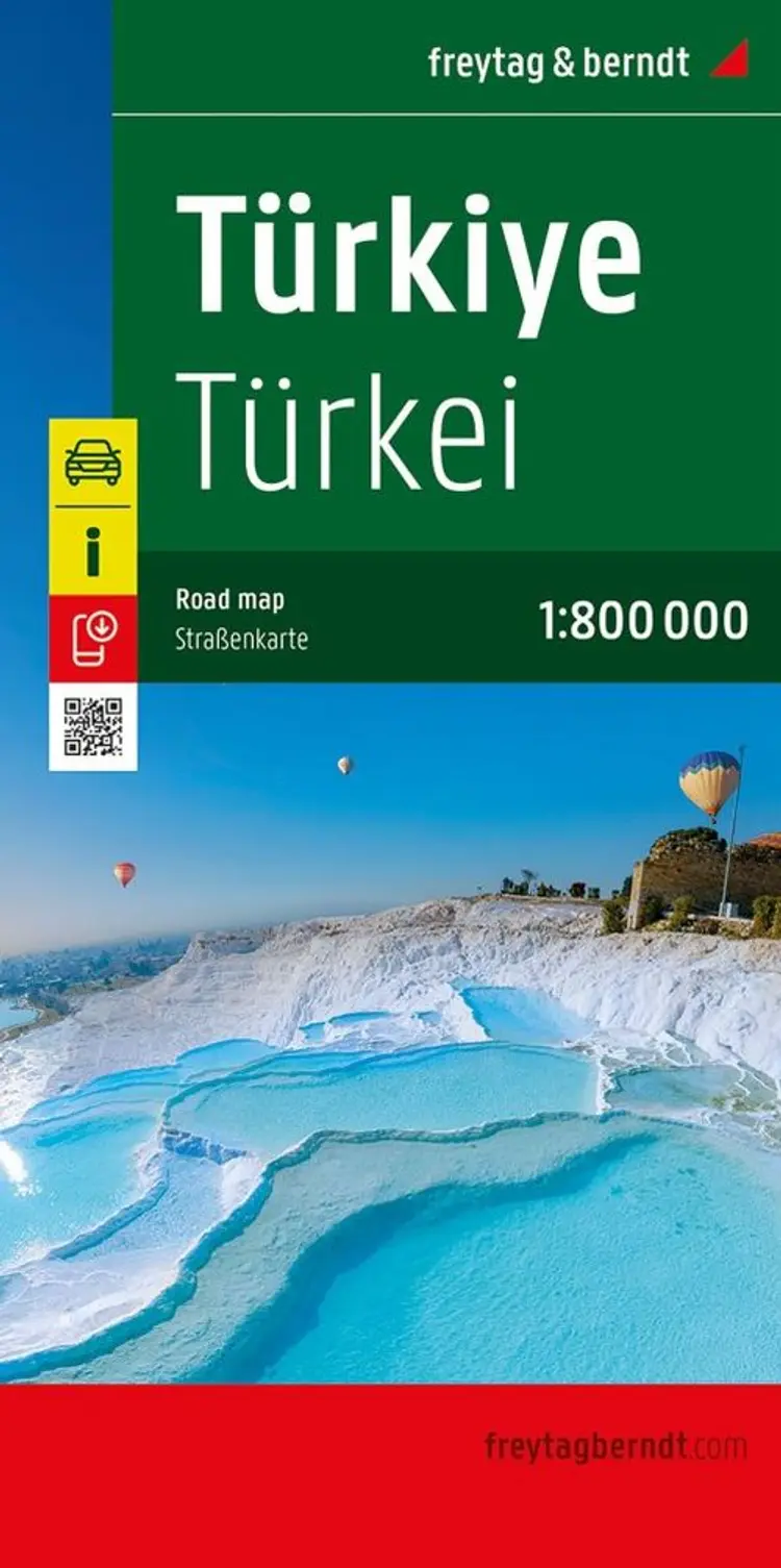 Türkei - Turkey,  Freytag & Berndt Road Map af Freytag