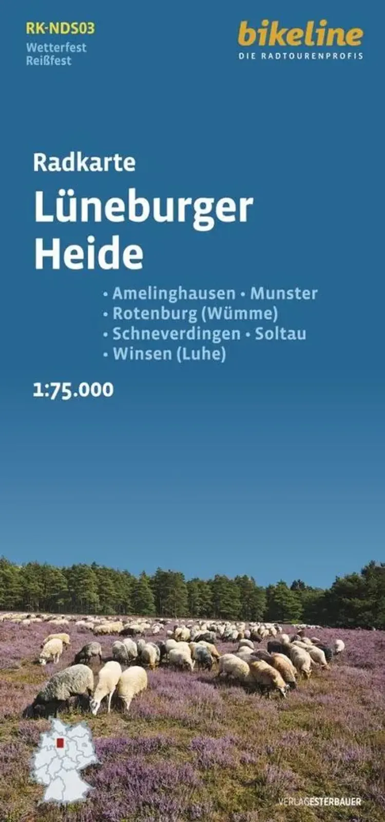 Lüneburger Heide: Amelinghausen - Munster - Rotenburg (Wümme) - Schneverdingen - Soltau - Winsen (Luhe) af Esterbauer