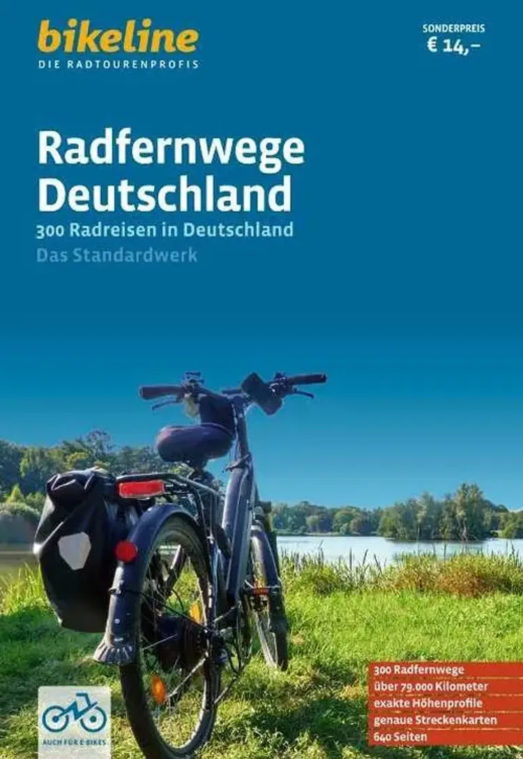 Radfernwege Deutschland: Die 300 Radreisen in Deutschlands af Esterbauer