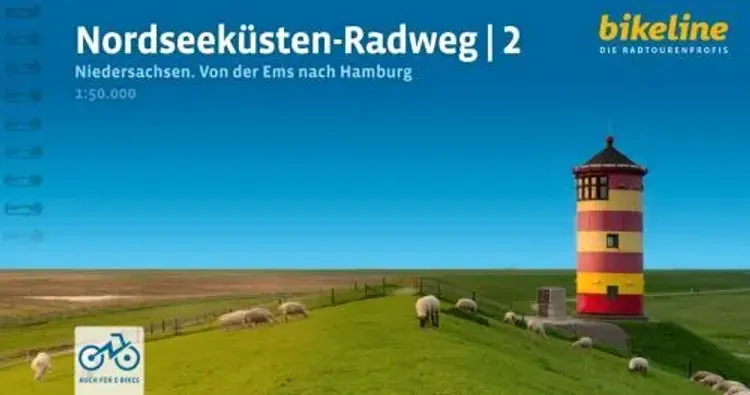 Nordseeküsten Radweg 2: Niedersachsen: Von der Ems nach Hamburg af Esterbauer
