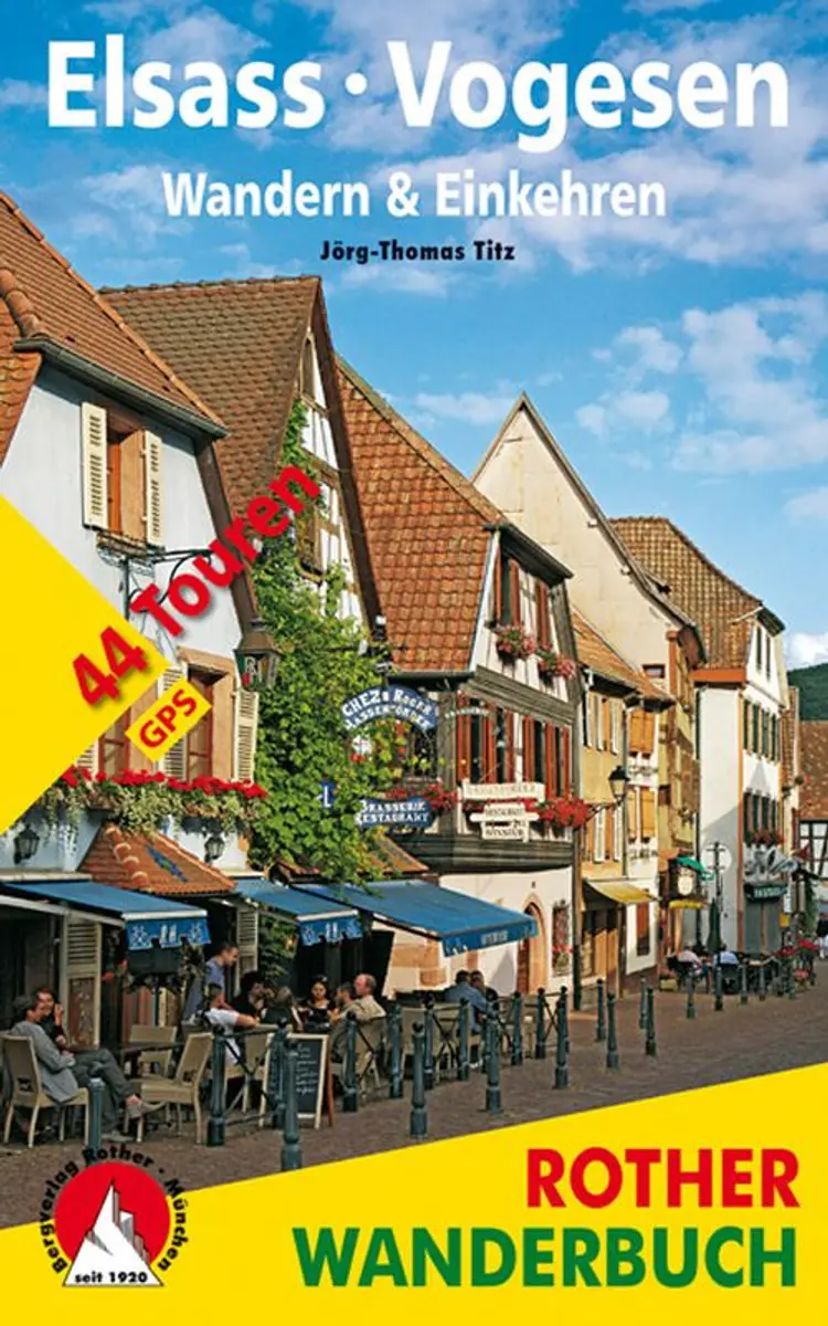 Elsass - Vogesen. Wandern & Einkehren: 44 Touren af Calum Macleod