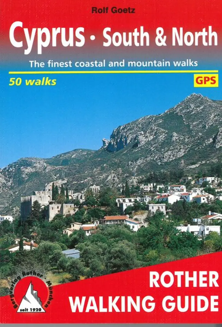 Cyprus - South & North: 50 selected coastal and mountain walks on the "island of Aphrodite" af Rolf Goetz