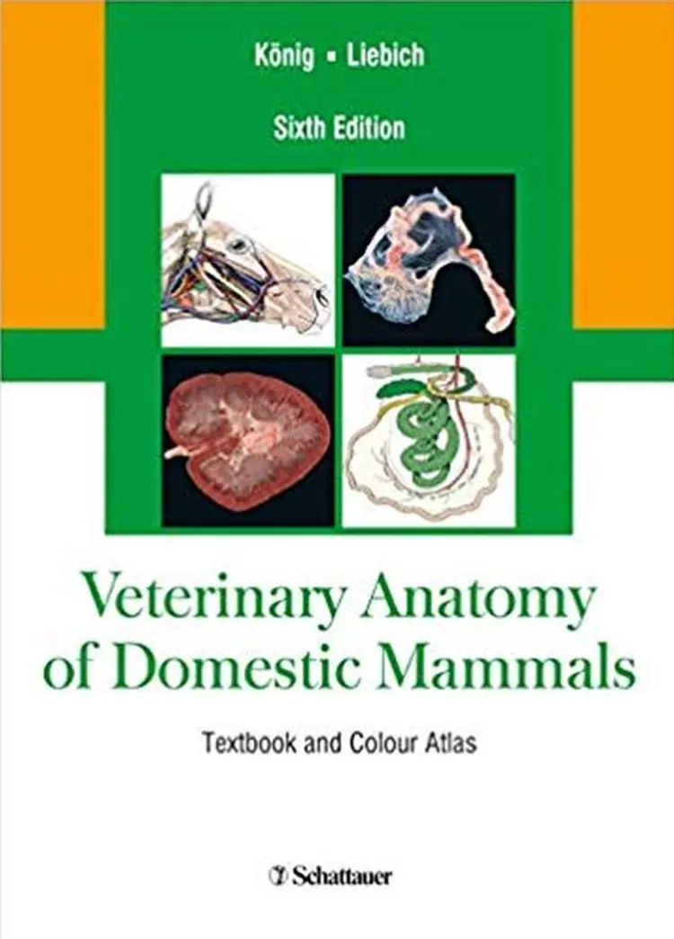 Veterinary Anatomy of Domestic Mammals: Textbooks and Colour Atlas af Horst Erich König m.fl.