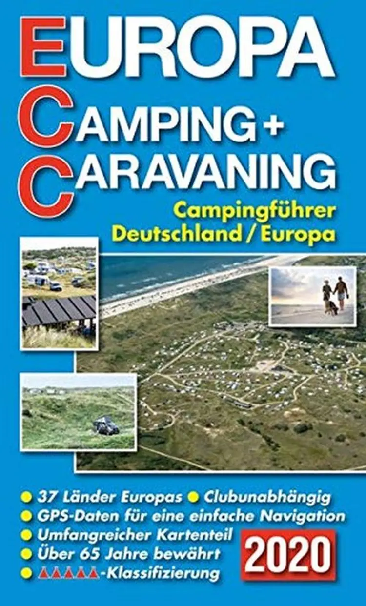Europa Camping + Caravaning: Campingführer Deutschland/Europa 2020 (ECC) af Drei Brunnen Verlag