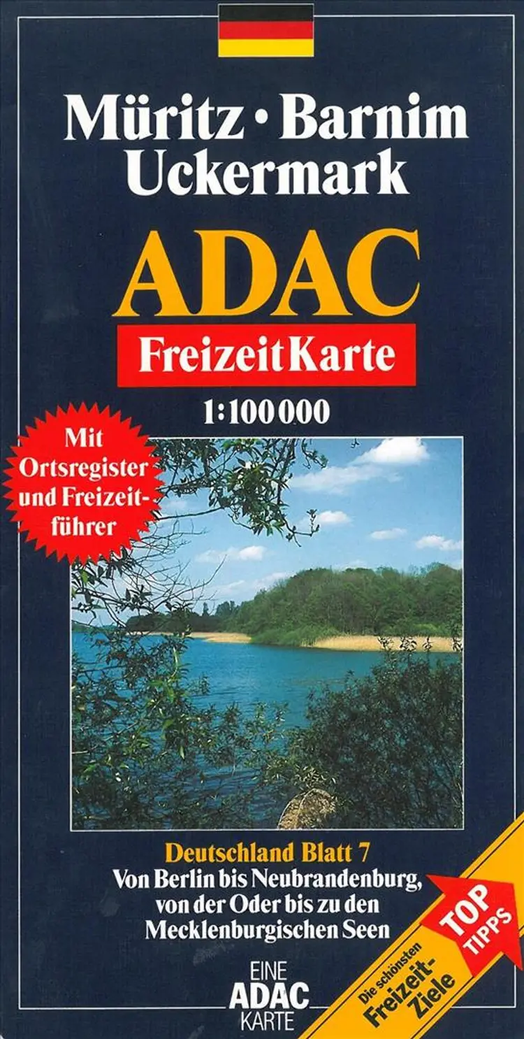 Müritz, Barnim Uckermark af ADAC Verlag