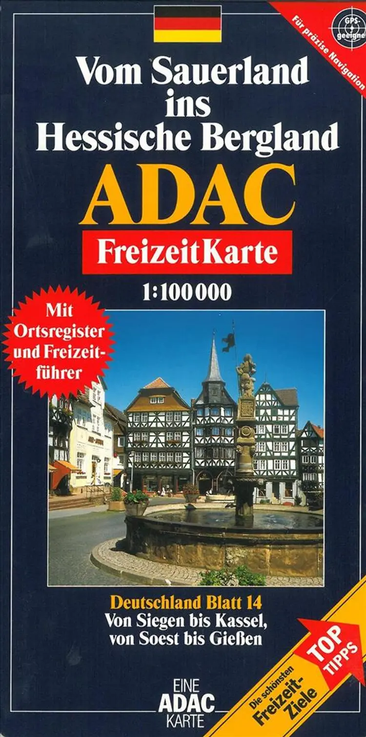 Vom Sauerland ins Hessische Bergland af ADAC Verlag
