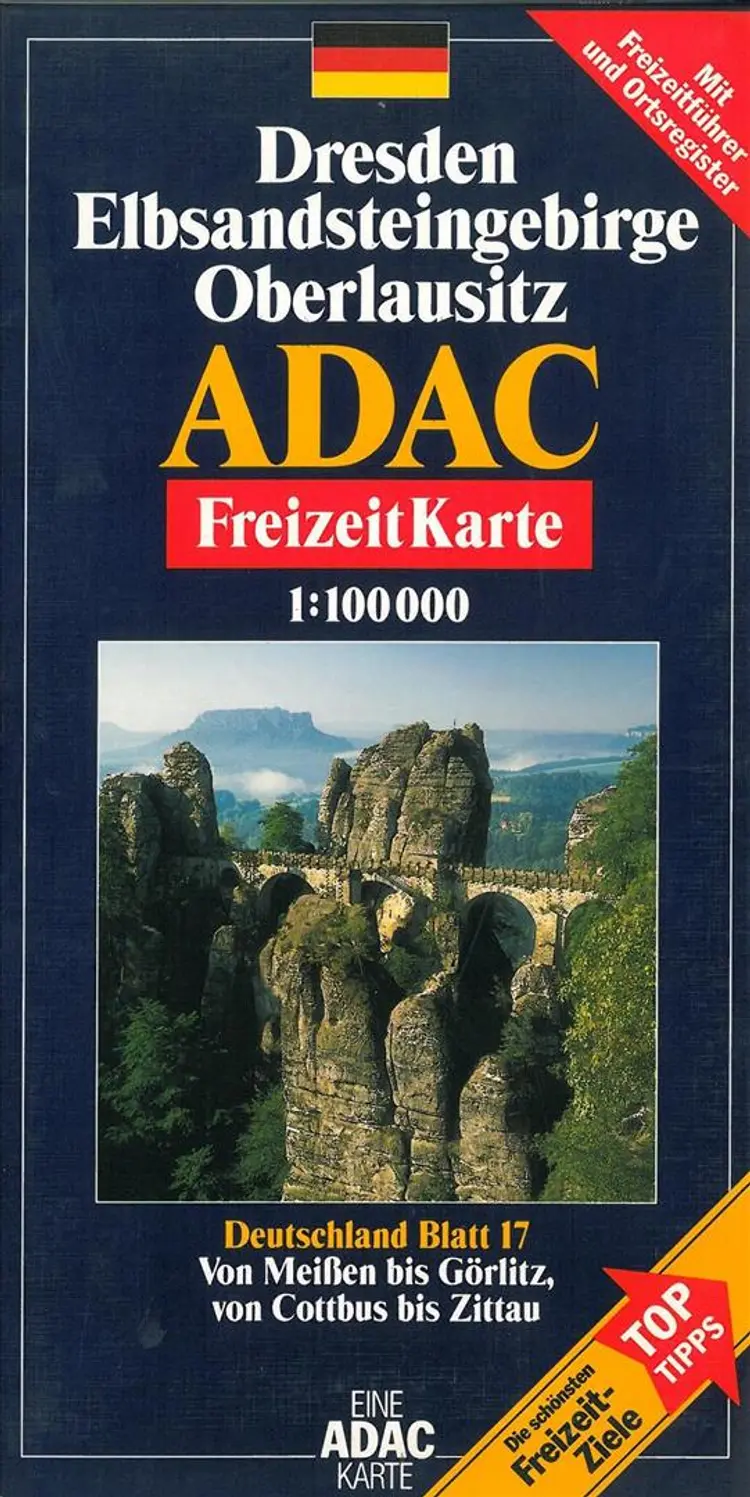 Dresden, Elbsandsteingebirge, Oberlausitz af ADAC Verlag