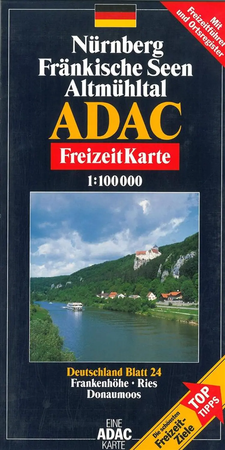 Nürnberg, Fränkische Seen, Altmühltal af ADAC Verlag