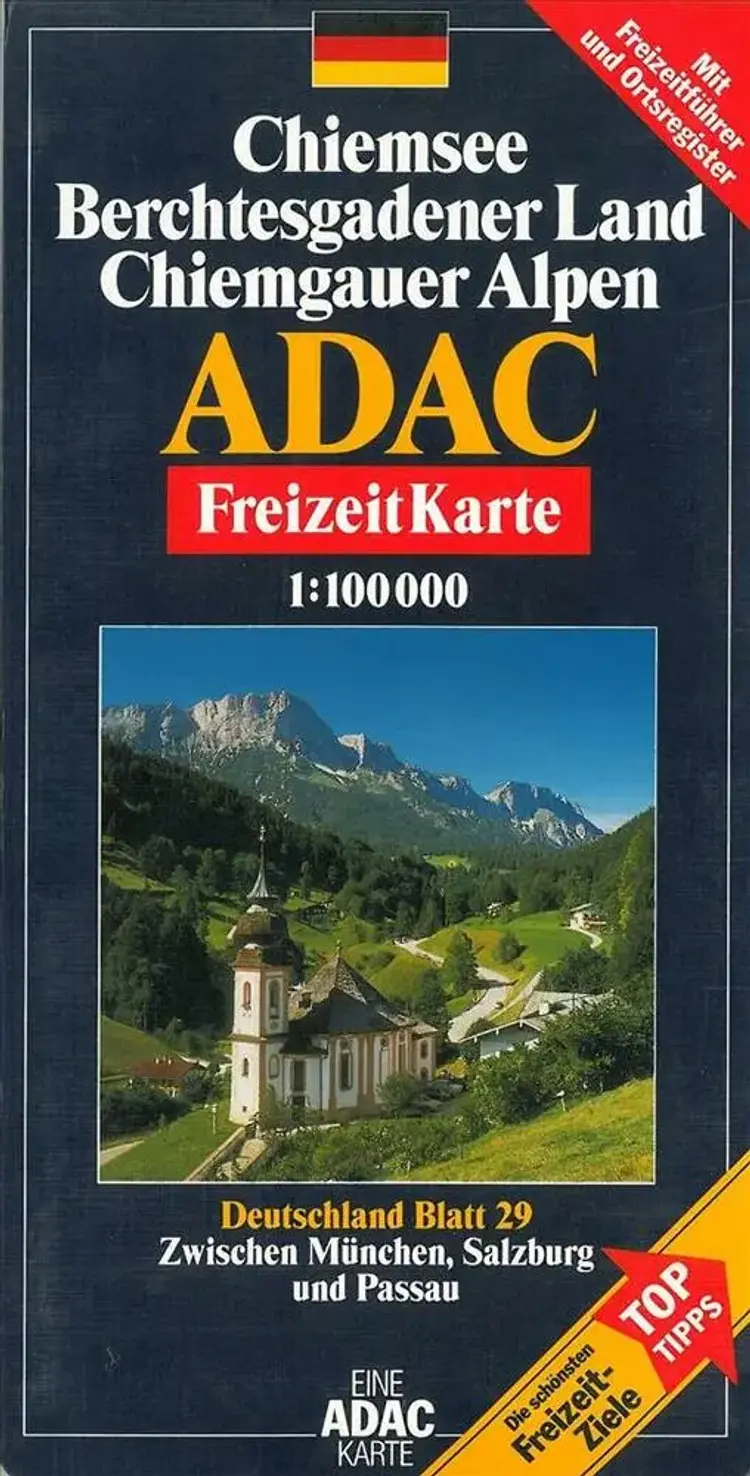 Blad 29: Chiemsee, Chiemgauer Alpen, Berchtesgardener Land