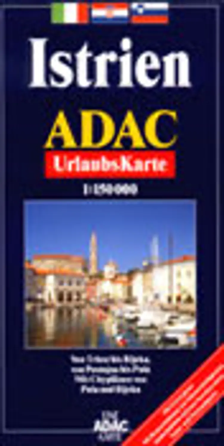 Istrien, ADAC Urlaubskarte