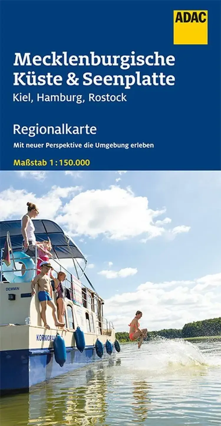 ADAC Regionalkarte: Blatt 2: Mecklenburgische Küste & Seenplatte af ADAC Verlag