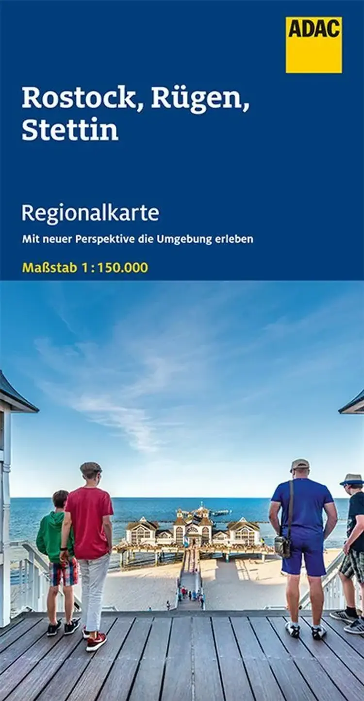 ADAC Regionalkarte: Blatt 3: Rostock, Rügen, Stettin af ADAC Verlag