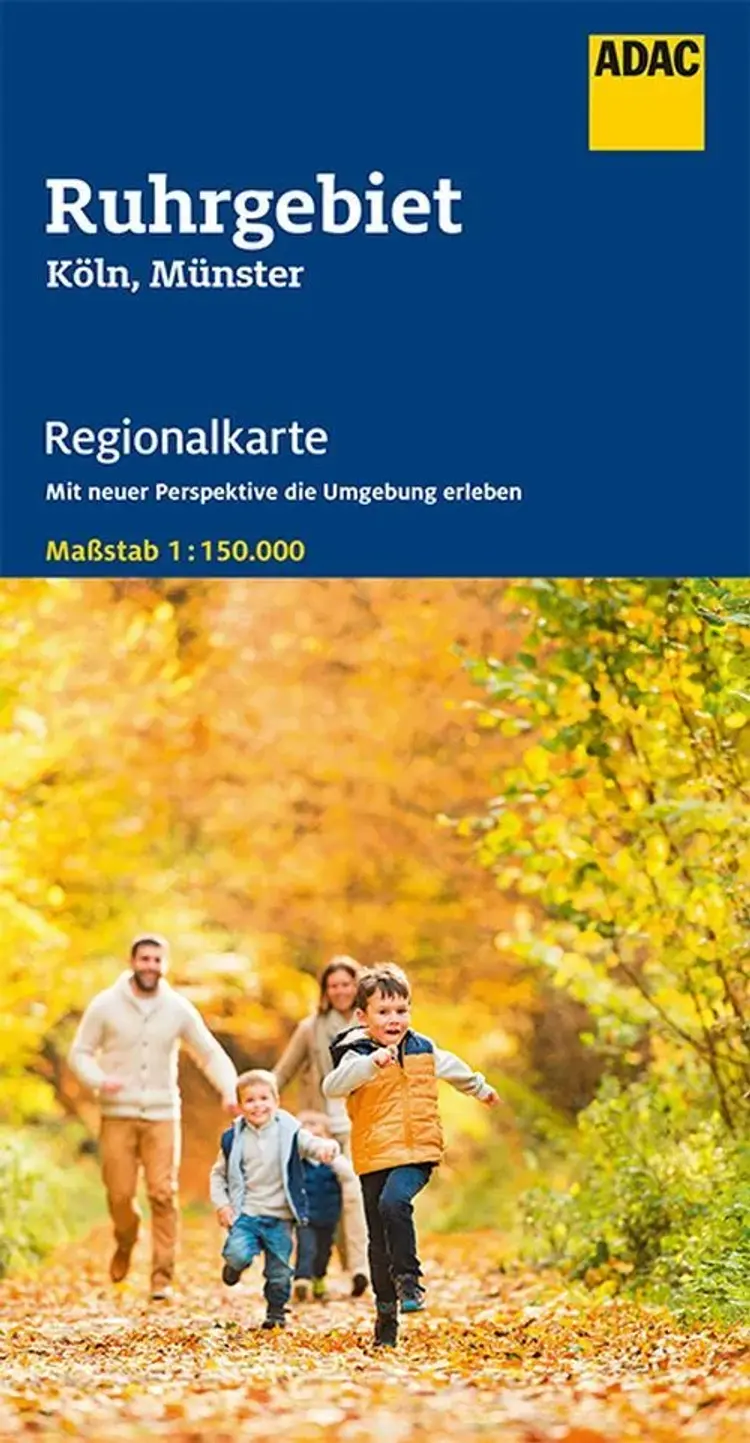ADAC Regionalkarte: Blatt 7: Ruhrgebiet, Köln, Münster af ADAC Verlag