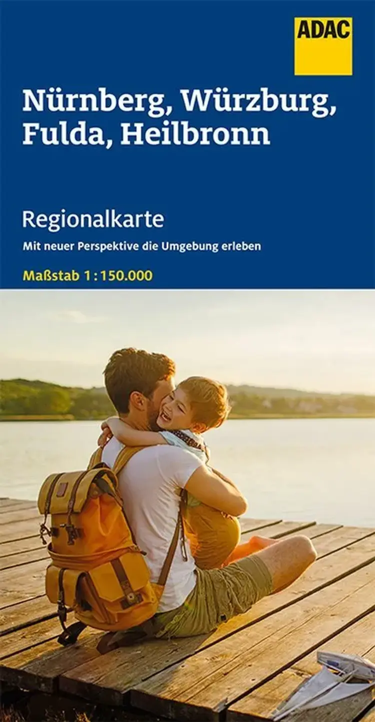 ADAC Regionalkarte: Blatt 12: Nürnberg,Würzburg, Fulda, Heilbron af ADAC Verlag