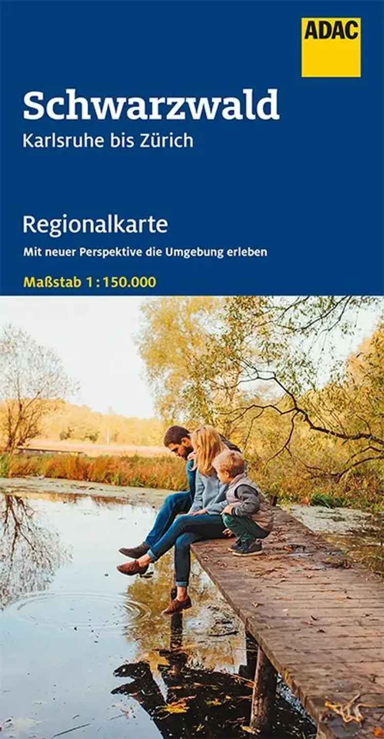 ADAC Regionalkarte: Blatt 14: Schwarzwald, Karlsruhe bis Zürich af ADAC Verlag