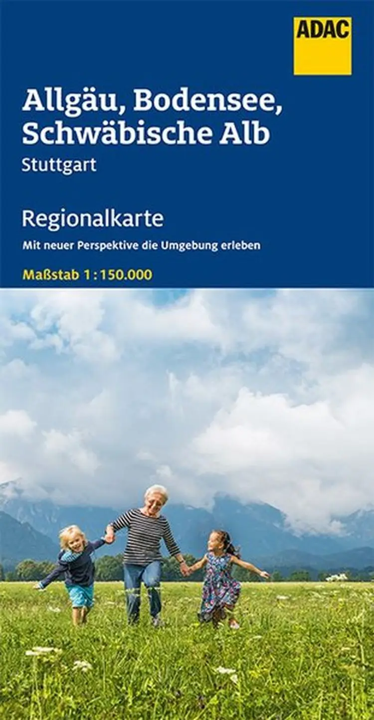 ADAC Regionalkarte: Blatt 15: Allgäu, Bodenseen af ADAC Verlag