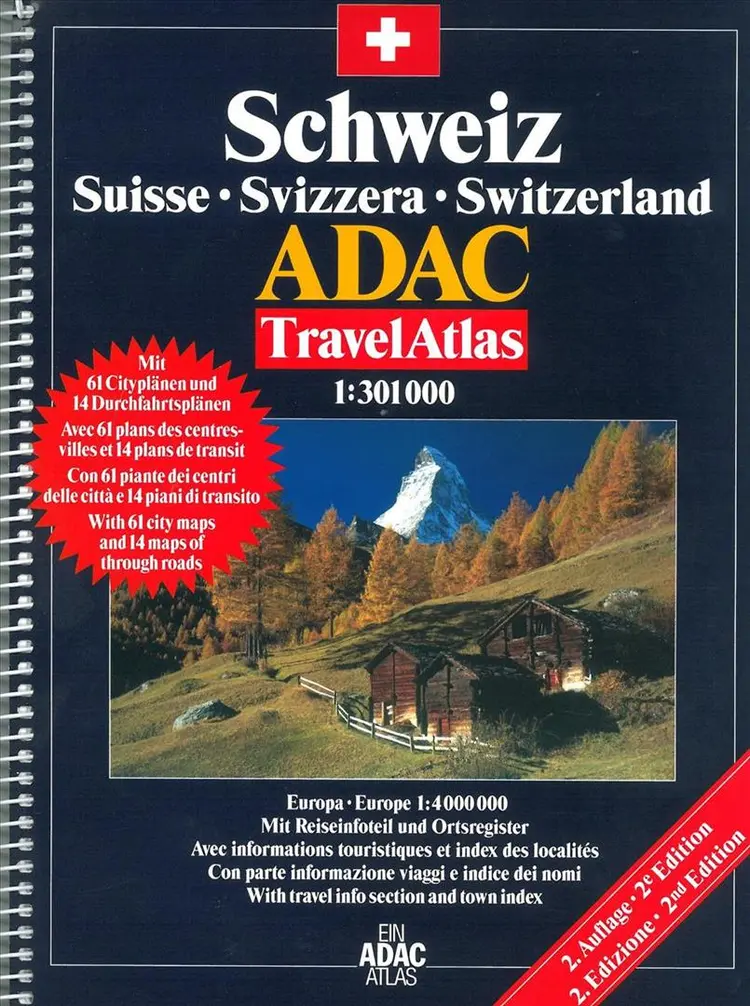 Schweiz, Adac travel atlas