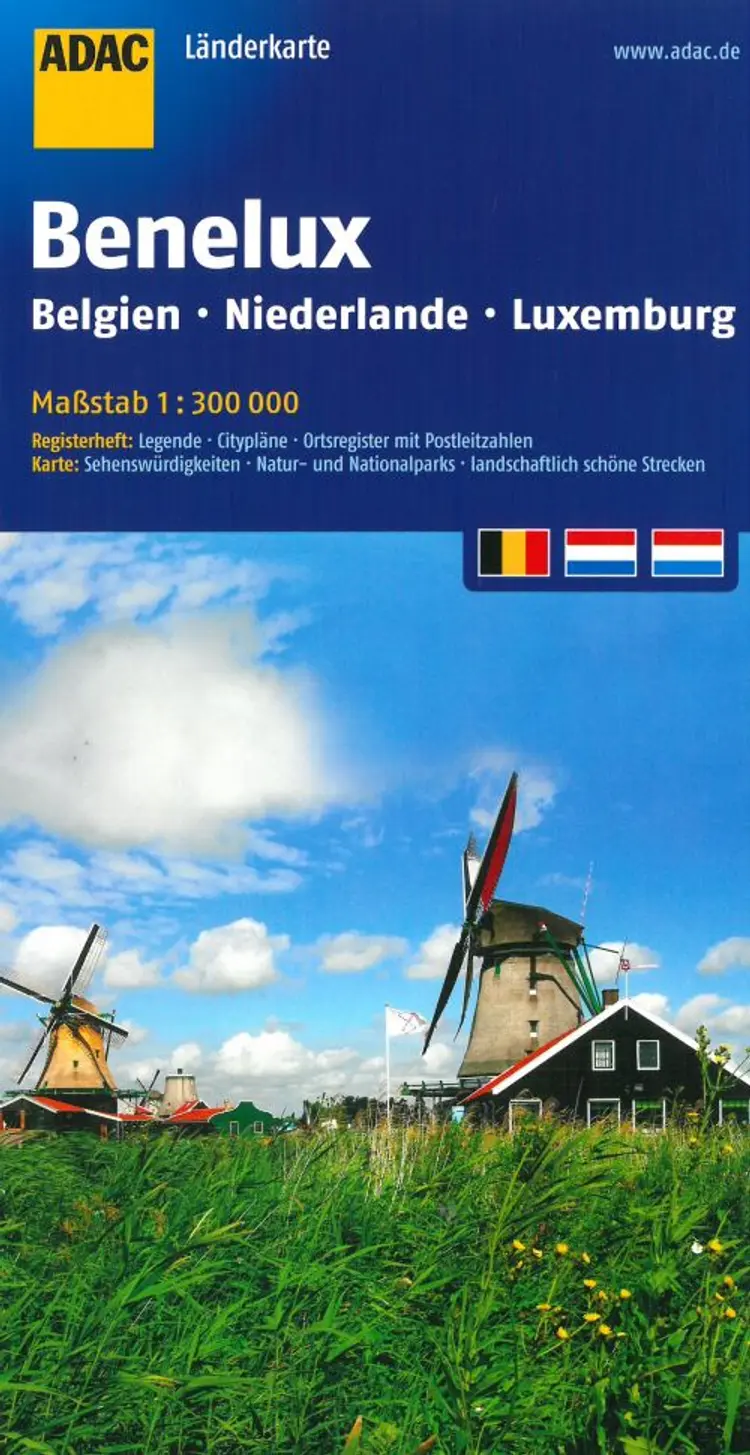 Benelux: Belgien/Niederlande/Luxemburg af ADAC Verlag