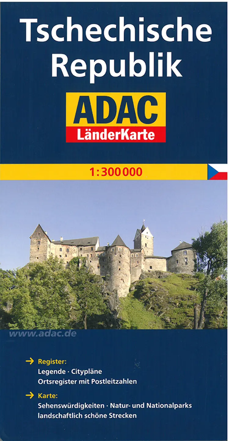 Tschechische Republik- Czech Republic af ADAC Verlag