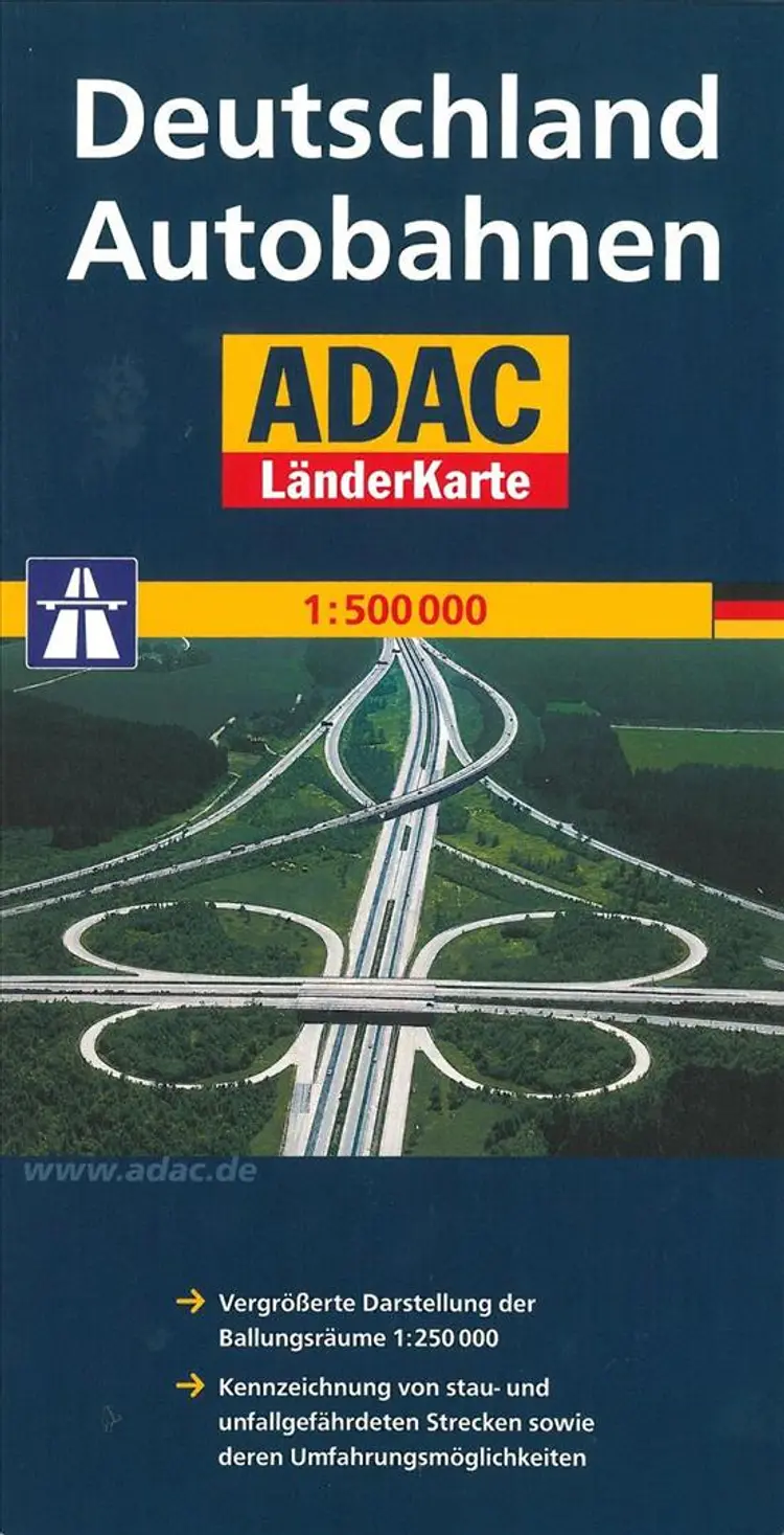 Deutschland Autobahnen af ADAC Verlag