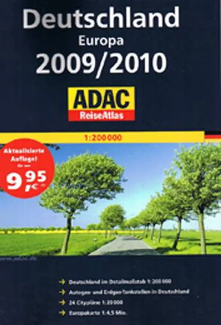 Deutschland Reiseatlas 2009/10