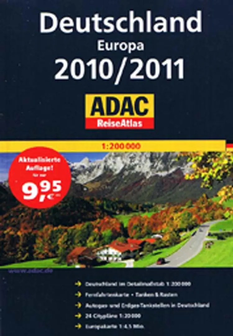 Deutschland Reiseatlas 2010/11
