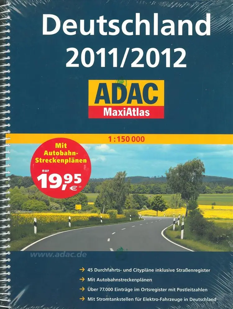 ADAC Maxi Atlas Deutschland 2011/12
