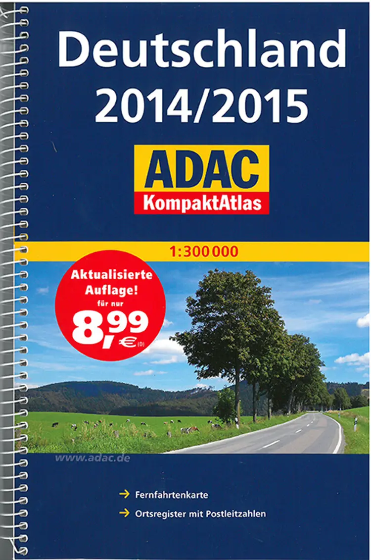 ADAC KompaktAtlas Deutschland 2014/2015