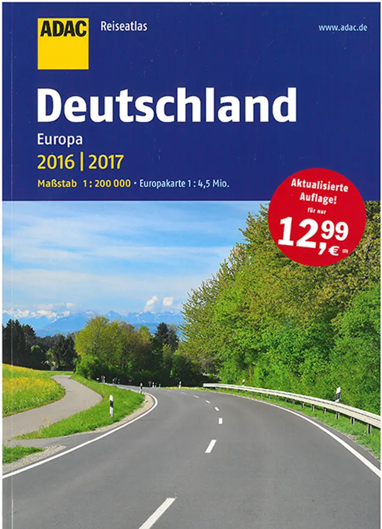 ADAC Reiseatlas Deutschland Europa 2016/2017