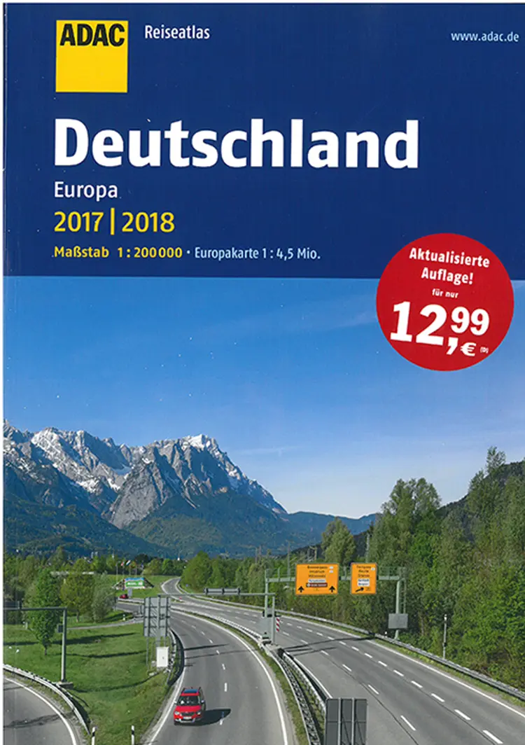 ADAC Reiseatlas Deutschland Europa 2017/2018