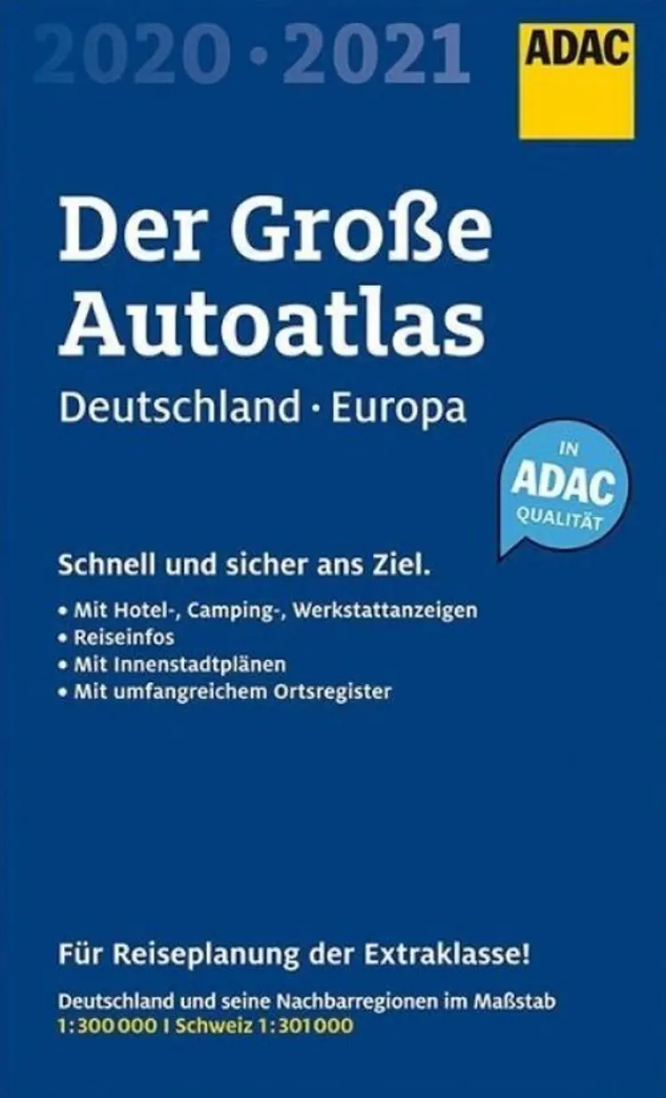 Der Grosse ADAC AutoAtlas Deutschland Europa 2020/2021 af ADAC Verlag