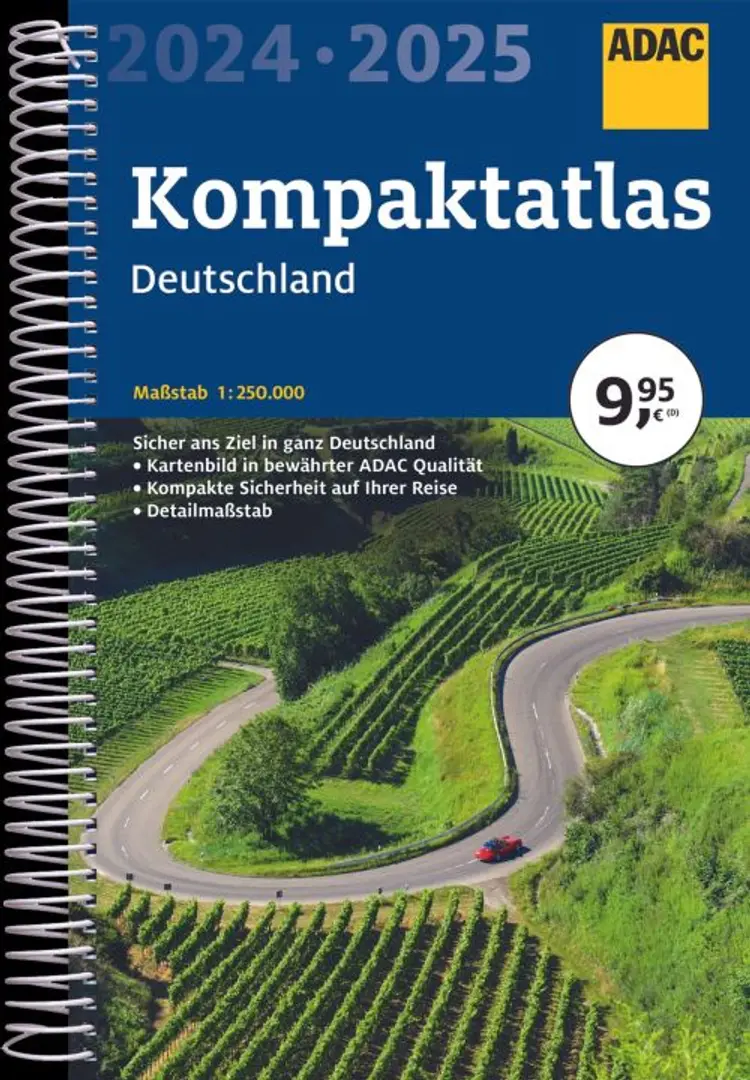 ADAC KompaktAtlas Deutschland 2024/2025 af Mair-Dumont