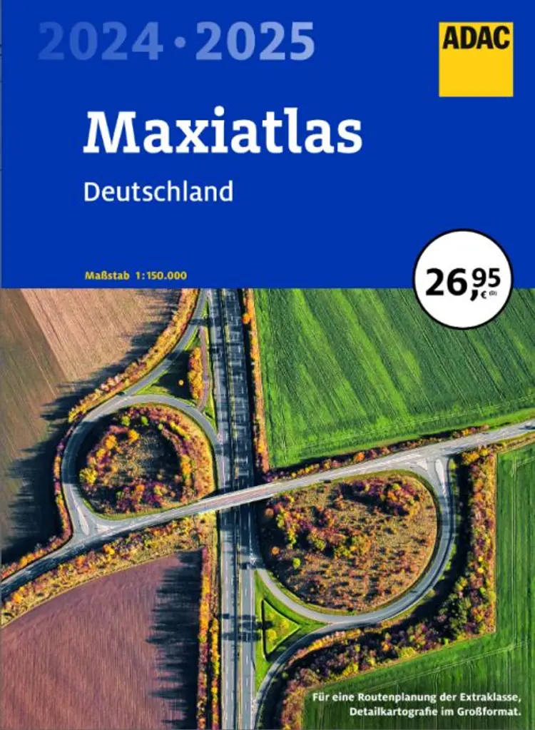 ADAC Maxiatlas Deutschland 2024/2025 af Mair-Dumont