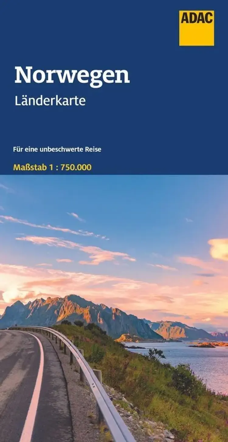 ADAC Länderkarte Norwegen af ADAC Verlag