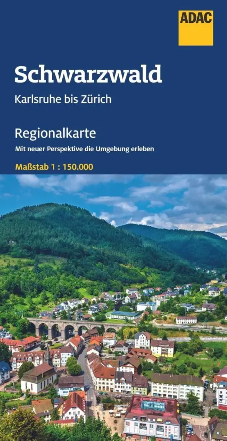 ADAC Regionalkarte: Blatt 14: Schwarzwald, Karlsruhe bis Zürich af ADAC Verlag